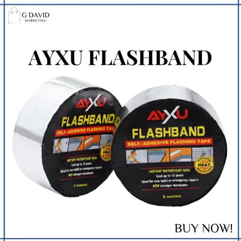 Ayxu Flashband Self Adhesive Tape Waterproof Sealant Roof And Gutters