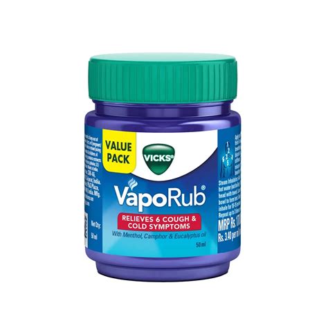 Vicks Vaporub Inhaler Babyrub Cough Drops Vapopads Soothing Menthol