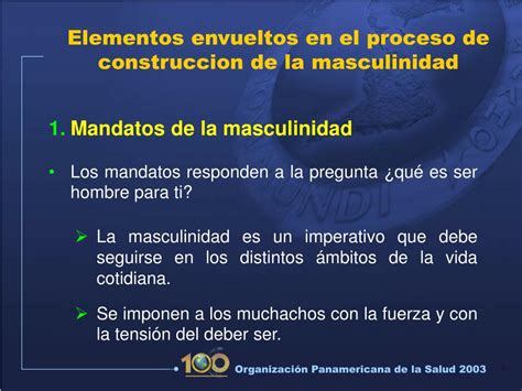 Ppt Hacerse Hombres La Construcción De La Masculinidad En Los Adolescentes Y Sus Riesgos