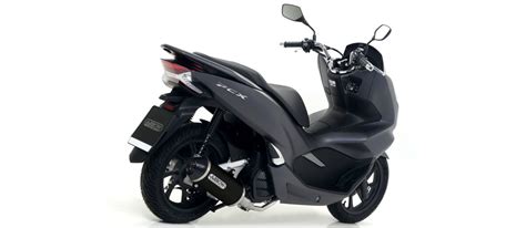 Escape Arrow Urban Homologado Em Alum Nio Preto Para Honda Pcx