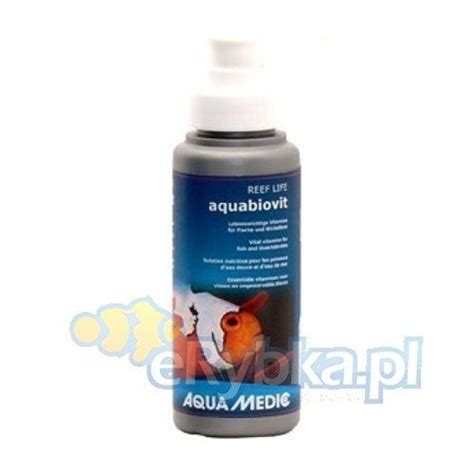 Aqua Medic Aquabiovit 100 Ml Sklep Erybka Pl Akwarystyka Morska