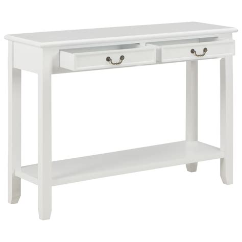 Lorena French Provincial White Console Table Contemporary Pieces