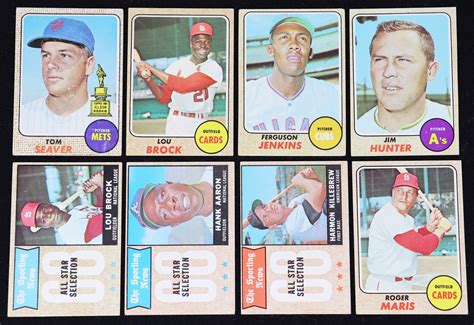 At Auction Topps Baseball Hofer Star Cards