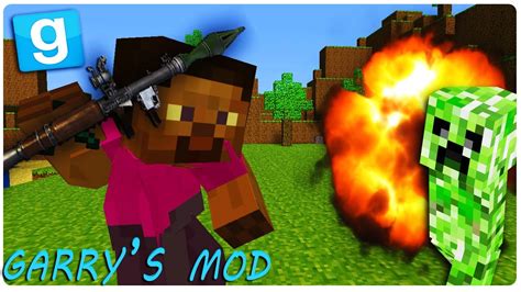 Gmod Garrys Mod Minecraft And Rpgs Minecraft Mod Youtube