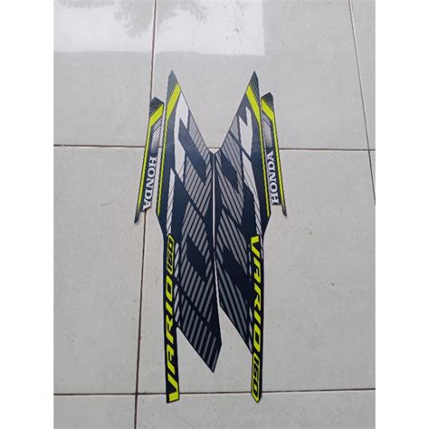 Jual Striping Stiker Motor Honda Vario 160 CBS 2024 Matte Blue ORI