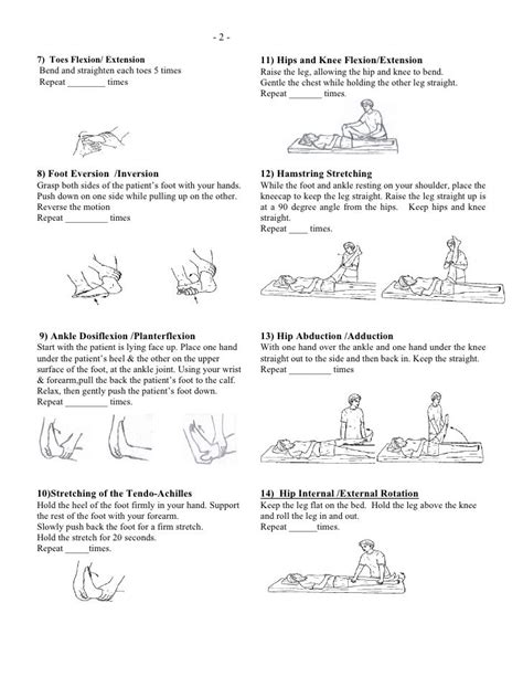 Stroke Rehab Leg exercises