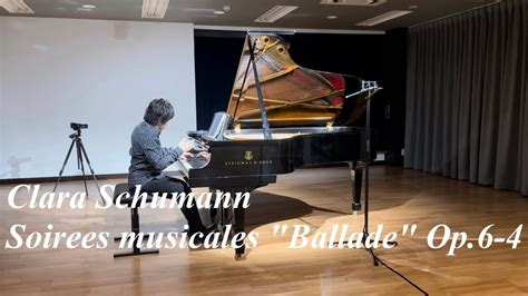 Clara Schumann Soirees Musicales