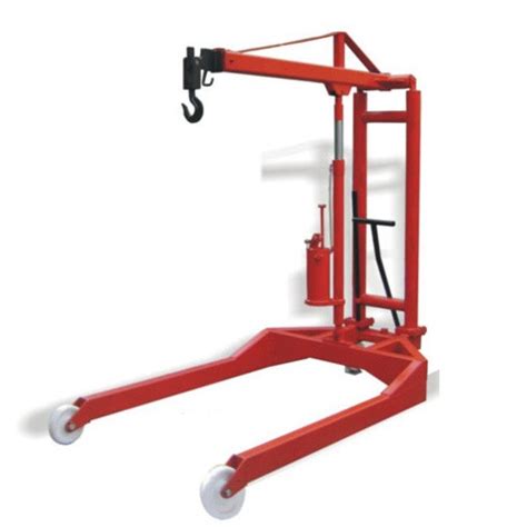 Manual Hydraulic Mobile Floor Crane Capacity Ton At Rs In