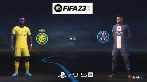 Fifa Ps Gameplay Psg Vs Al Nassar Friendly K Fps Youtube