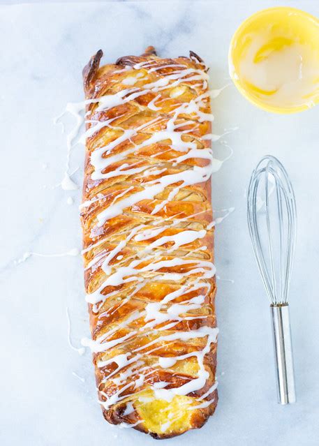 Treats Pineapple Cream Cheese Danish Braid