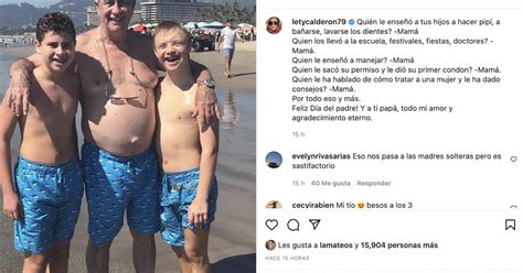 Lety Calderón manda dura indirecta para su ex con foto de sus hijos