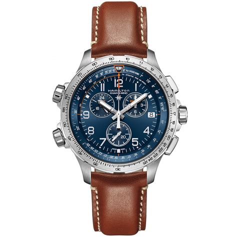 Palaciodehierro Relojkhakiaviationxwind Hamilton Vista Brown