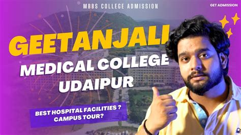 Geetanjali Medical College Udaipur Review Mbbs Admission Fees