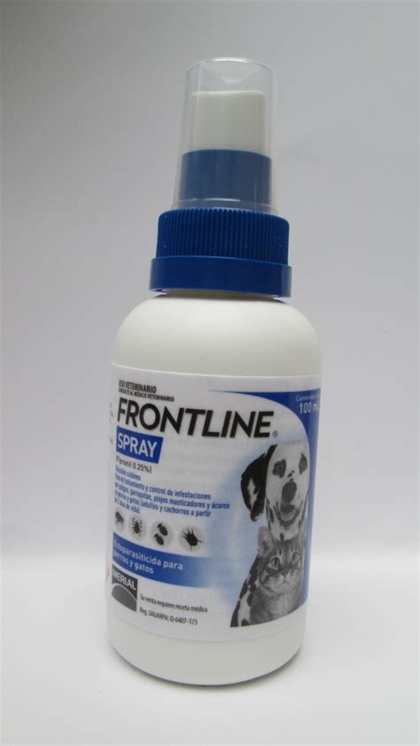 Spray Frontline 100 Ml Pulgas Garrapatas Perros Gatos 403 00 En