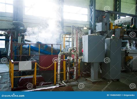 Contemporary Large Aluminum Foundry Stock Photo Image Of Machine