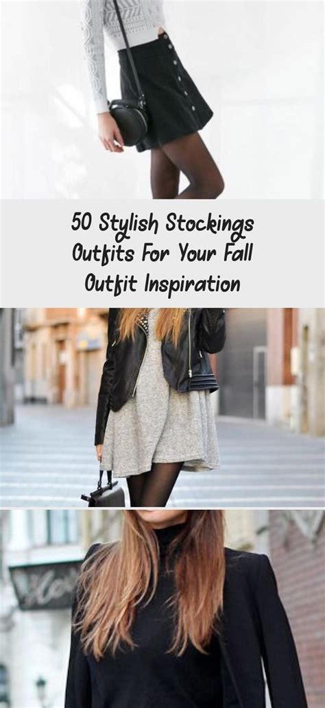 50 Stylish Stockings Outfits For Your Fall Outfit Inspiration