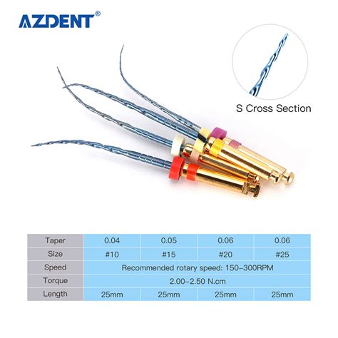 Azdent Mm Blue Engine Use Niti Dental Root Canal Rotary File