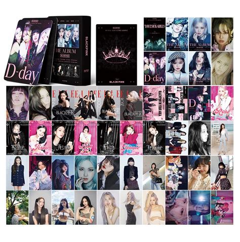 Buy Kpop Girl Group Bp Photo Cards Pcs Bp Merch Lomo Cards Bp The