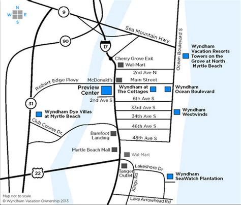 Wyndham Trips - Welcome Center Maps & Travel Directions - Myrtle Beach, SC