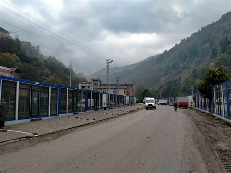 Giresun Dereli ve Doğankent İlçeleri Afet Konteynerleri Hebo Yapı