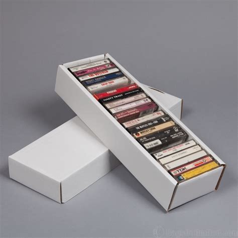 Cassette Storage Box Holds 20 Cassette Cases