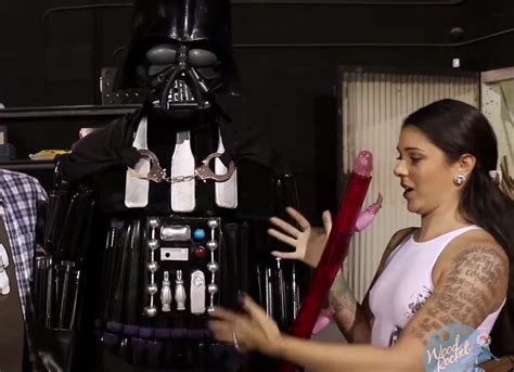 Heres A Pretty Convincing Darth Vader Made Out Of Sex Toys Via Motherboard