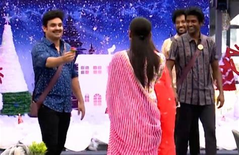 Myna Nandhini Husband Yogesh Surprise To Shivin Bigg Boss House