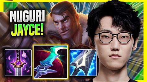 NUGURI IS SO GOOD WITH JAYCE Nuguri Plays Jayce TOP Vs Irelia