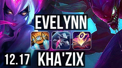 Evelynn Vs Kha Zix Jng Games M Mastery Legendary