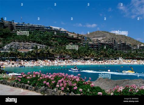 Spain Europe Anfi Beach Arguineguin Gran Canaria Canaries Anfi Europe