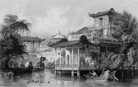 Chinese House Sketch at PaintingValley.com | Explore collection of ...