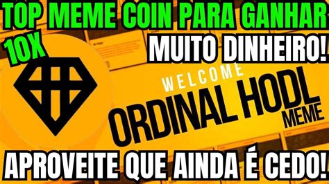 Top Criptomoeda Meme Para Ganhar Muito Dinheiro Aproveite Que Ainda