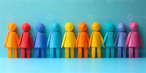 papercraft humans stock  images  backgrounds