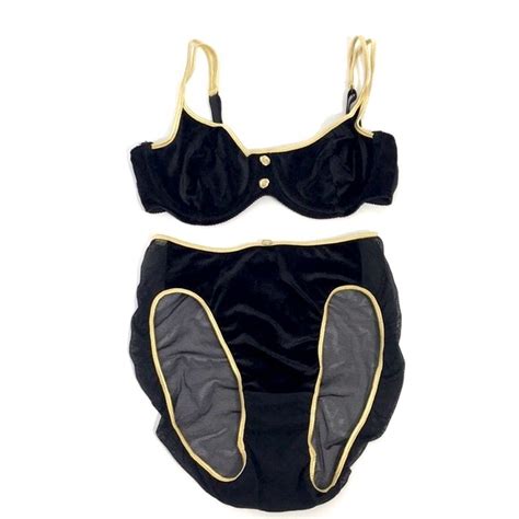 Emanuel Ungaro Intimates Sleepwear Ungaro Lingerie Bra Pantie Set Poshmark