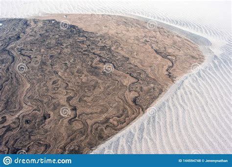 Grandes Dunas De Areia Colorado Paisagem Ocidental Do Deserto Foto De