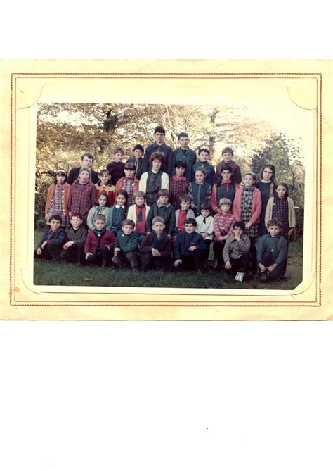 Photo De Classe ECOLE PRIMAIRE 1968 De 1968 ECOLE PRIMAIRE Copains D