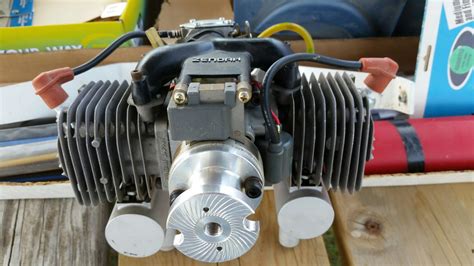 Zenoah G800BPU 80cc Twin Gas RC Airplane Engine Excellent Condition