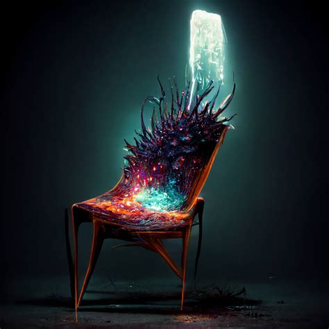 Midjourney Spiky Chair Psychedelic Undertones By Scifikurre On Deviantart