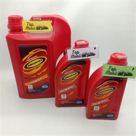 Jual Oli Mesin Pertamina Mesran Super Sae W Api Sg Cd Liter