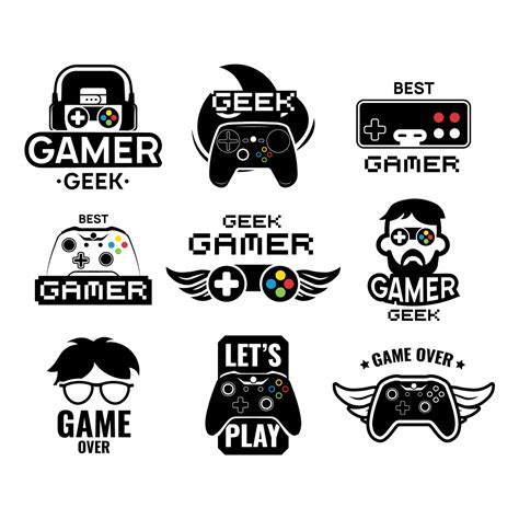 9 Black White Xbox Controller SVG Files MasterBundles