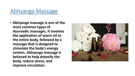 Ppt Types Of Ayurvedic Massages Powerpoint Presentation Free Download Id 12089567