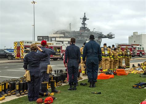 Dvids Images Fire Aboard Uss Bonhomme Richard Lhd 6 Image 7 Of 7