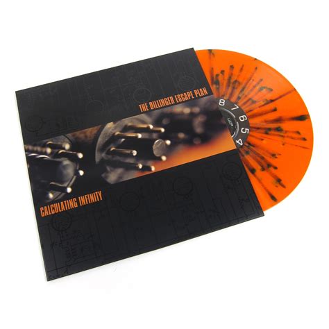 The Dillinger Escape Plan Calculating Infinity Orange Splatter Color