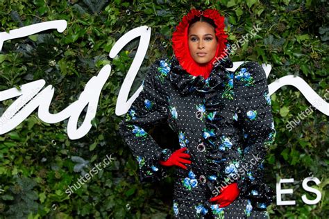 Cindy Bruna Poses Photographers Upon Arrival Editorial Stock Photo