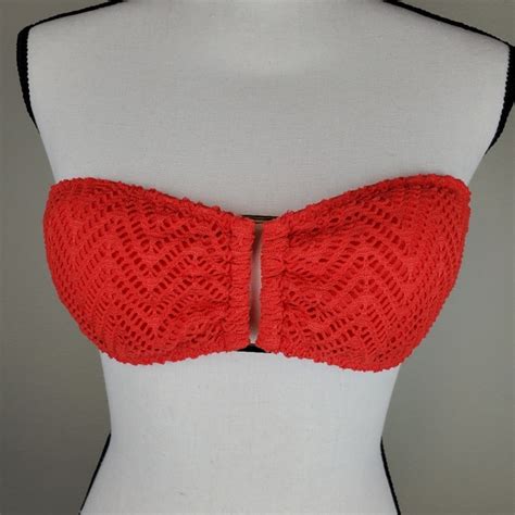 Gianni Bini Swim Gianni Bini Coral Multicolor Bikini Set Size M