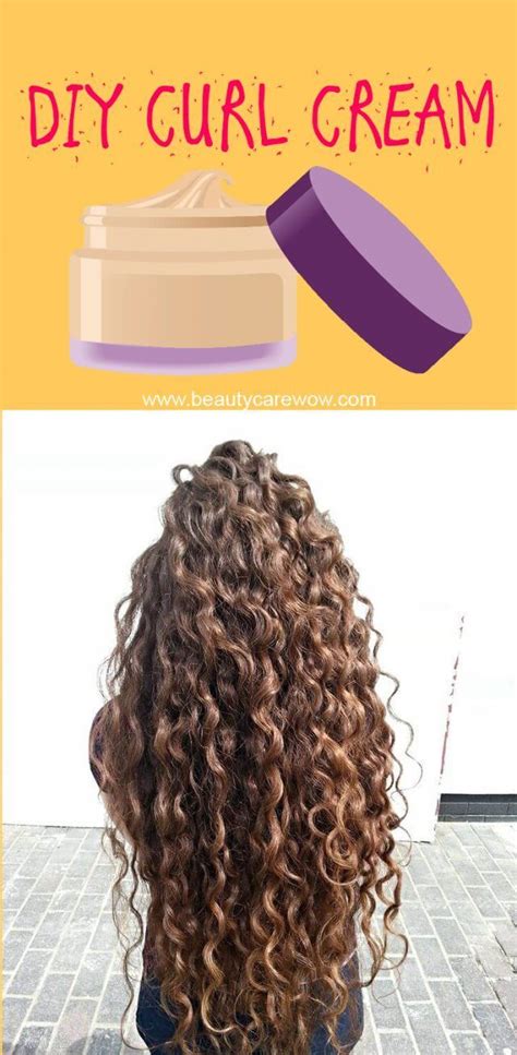 Diy Curl Cream Recipe Moisturize And Define Curls Naturally