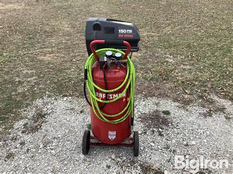 Craftsman 150 Psi Air Compressor Bigiron Auctions