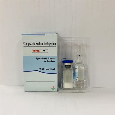 Omeprazole Sodium For Injection Powder For Injection Gmp Usp