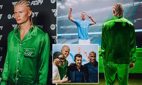 Erling Haaland Debuts His New Braids At Ea Fc 24 Event With Ronaldinho