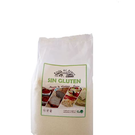 Mezcla De Harinas Suave Sin Gluten Paquete 1kg Come De La Huerta